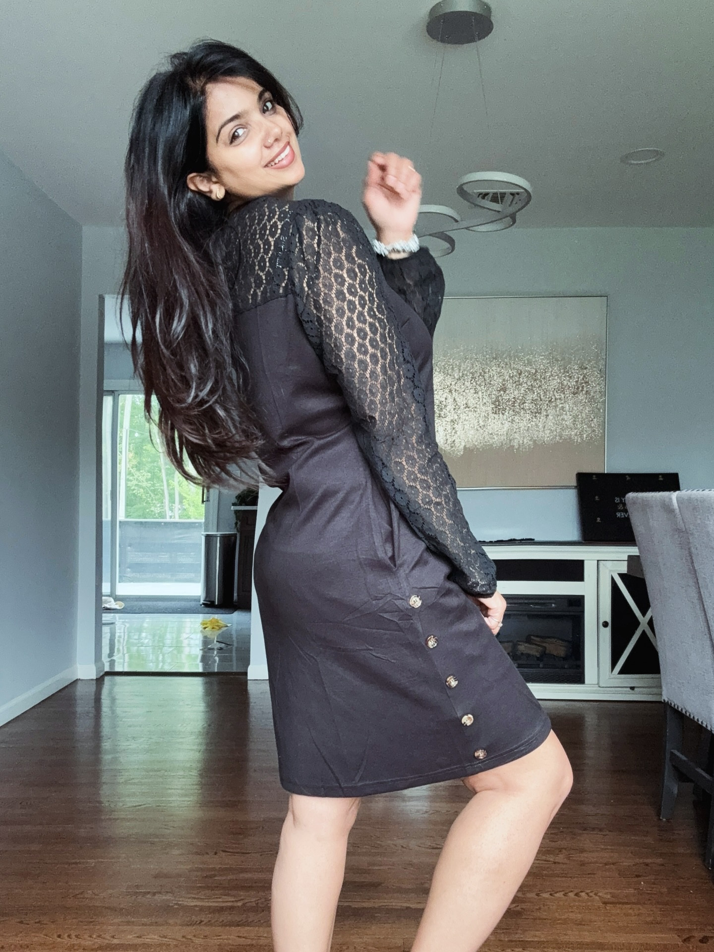 Who needs glitter when confidence shines brighter? ✨🖤

Outfit from @happysailed_official 

#collab #njinfluencer #pr #ugccontentcreator #blackdress #dresswithpockets #thatblackdress #collaboration #happysailed #influencer #sassyvibes #black