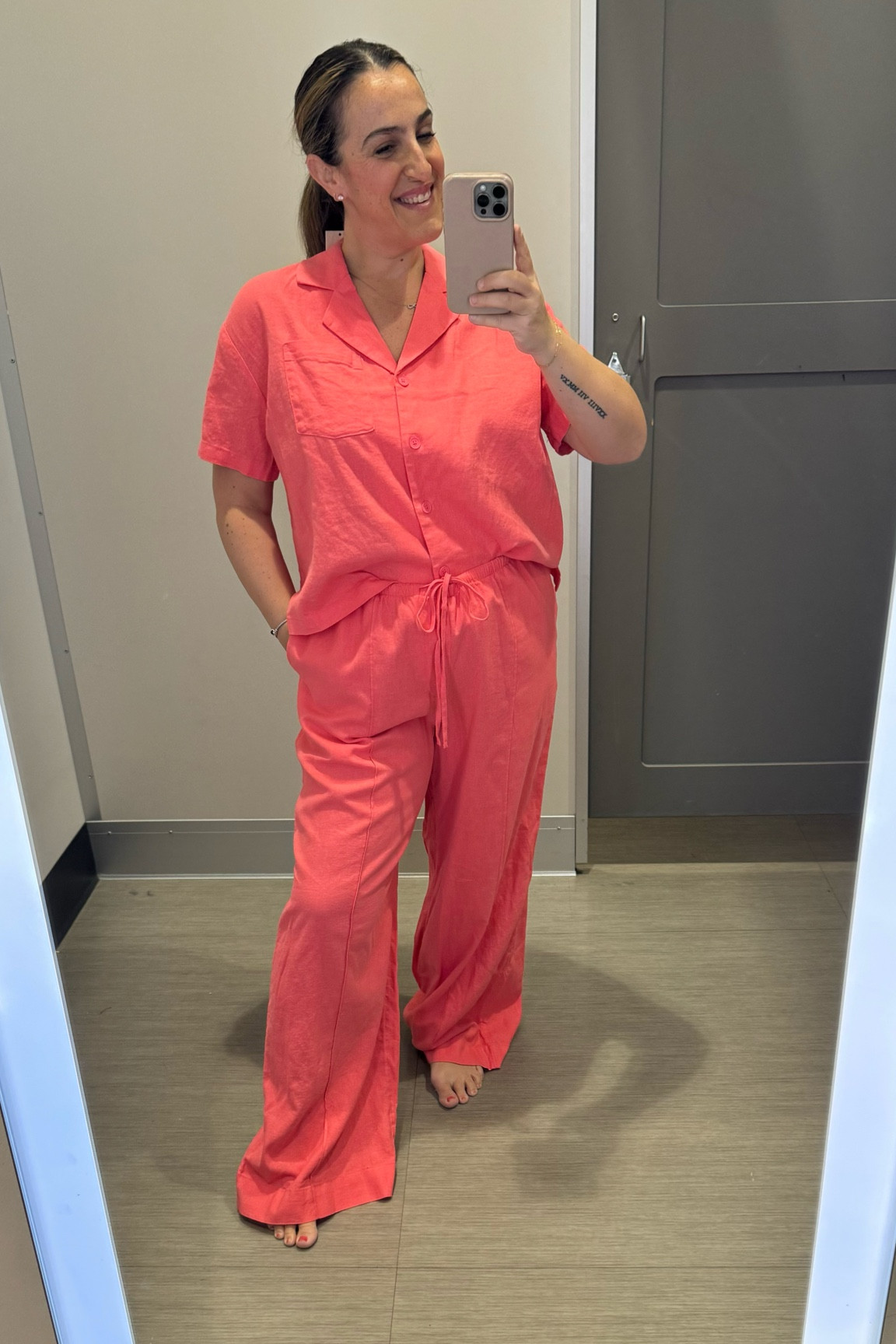 Linen blend sets! Also has matching shorts. Go with true size in both! I’m in xl pants and they are too big! 

#LTKover40 #LTKmidsize #LTKstyletip