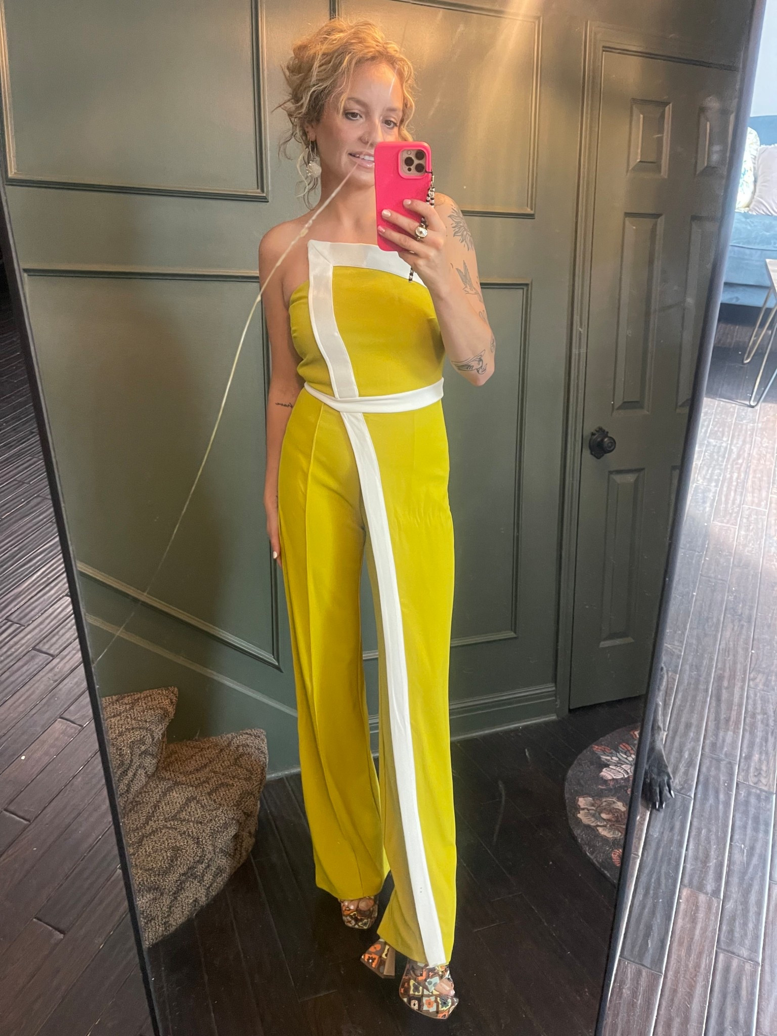 Tall girl friendly Jumpsuit! Or if you are like me, long leg friendly. #longlegs #tallgirlfriendly #jumpsuit 

#LTKFindsUnder50 #LTKSaleAlert #LTKParties