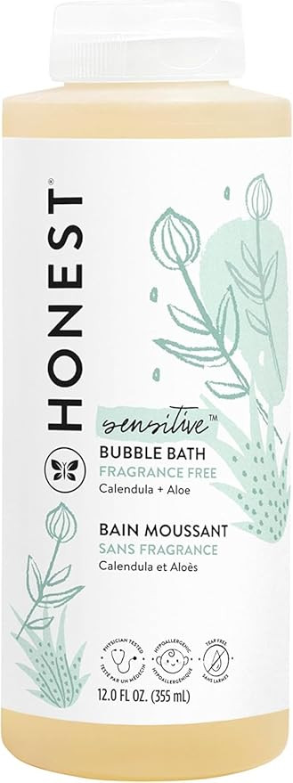 The Honest Company Foaming Bubble Bath Gentle for Baby, Naturally Derived, Tear-free, Hypoallerge... | Amazon (US)