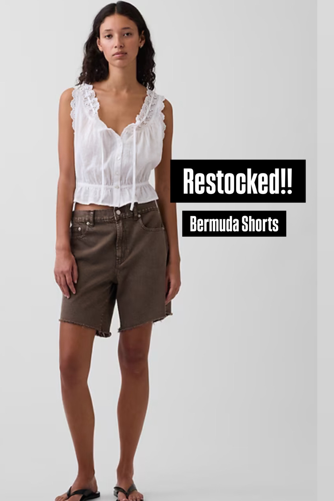 The brown Bermuda shorts were Just restocked! The brown sold out fast. Other washes available!!

Gap 8” Bermuda shortss

#LTKSaleAlert #LTKSeasonal