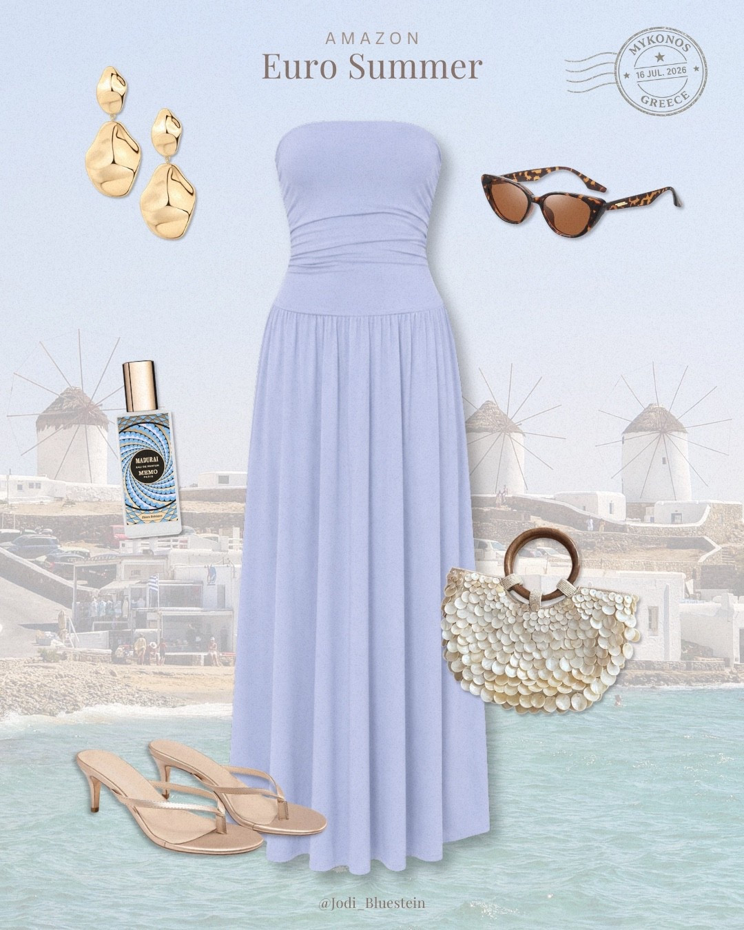 A trip to Mykonos in this dreamy blue dress 🌊

#LTKootd #LTKTravel #LTKSeasonal