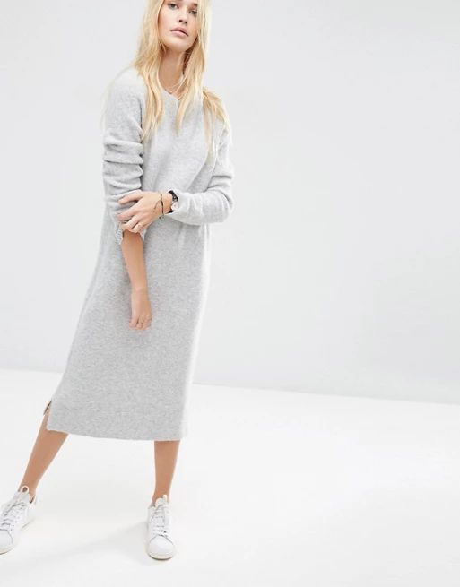 ASOS – Midi-Pulloverkleid aus Wollmischung | Asos DE