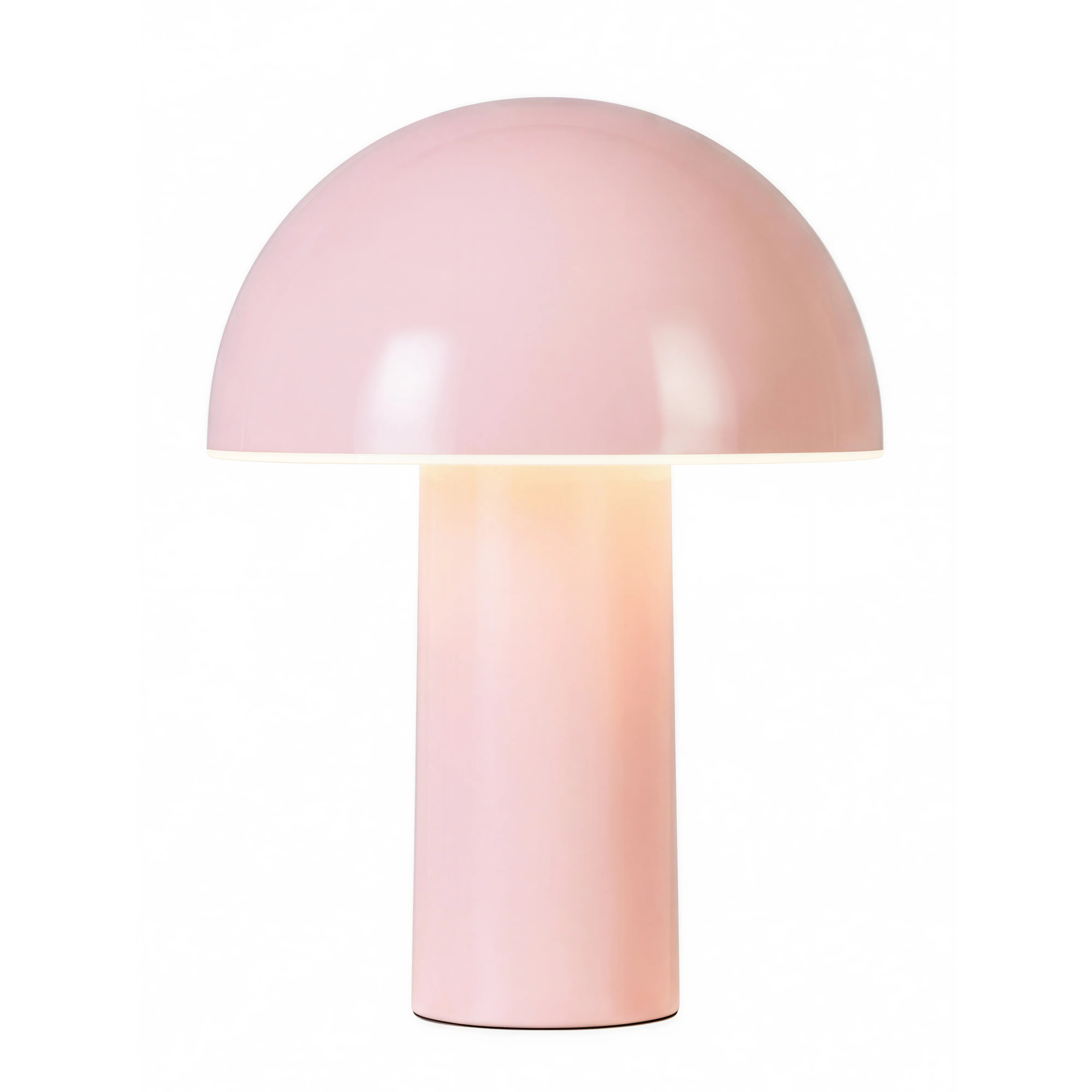 AllModern Argent Celia 10" Mushroom Portable LED Table Lamp, 3-Way Dimming and Rechargeable & Rev... | Wayfair North America