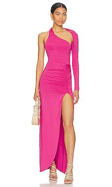 superdown Romona Maxi Dress in Pink from Revolve.com | Revolve Clothing (Global)