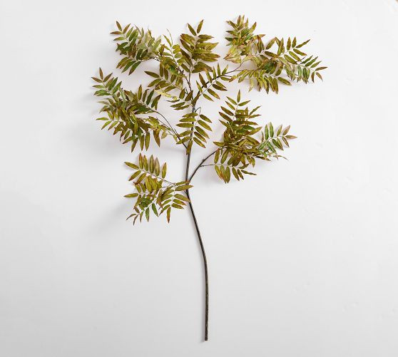 Faux Oversized Turning Sumac Branch | Pottery Barn (US)