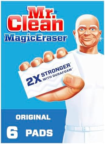 Mr. Clean Magic Eraser Original Cleaning Pads, Multi Purpose Cleaner, Bathroom Cleaning Supplies,... | Amazon (US)