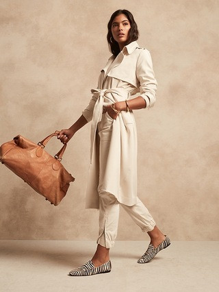 Petite Soft Trench Coat | Banana Republic (US)
