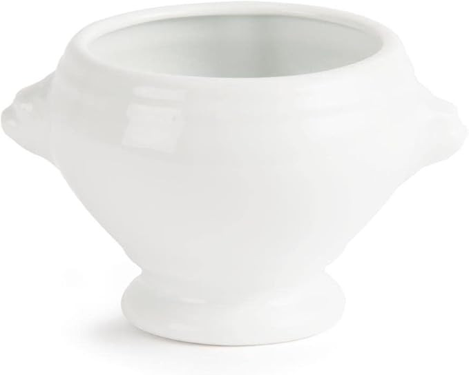 Olympia Whiteware Lion Head Soup Bowls 475Ml Porcelain Kitchen Dish 6pc | Amazon (US)