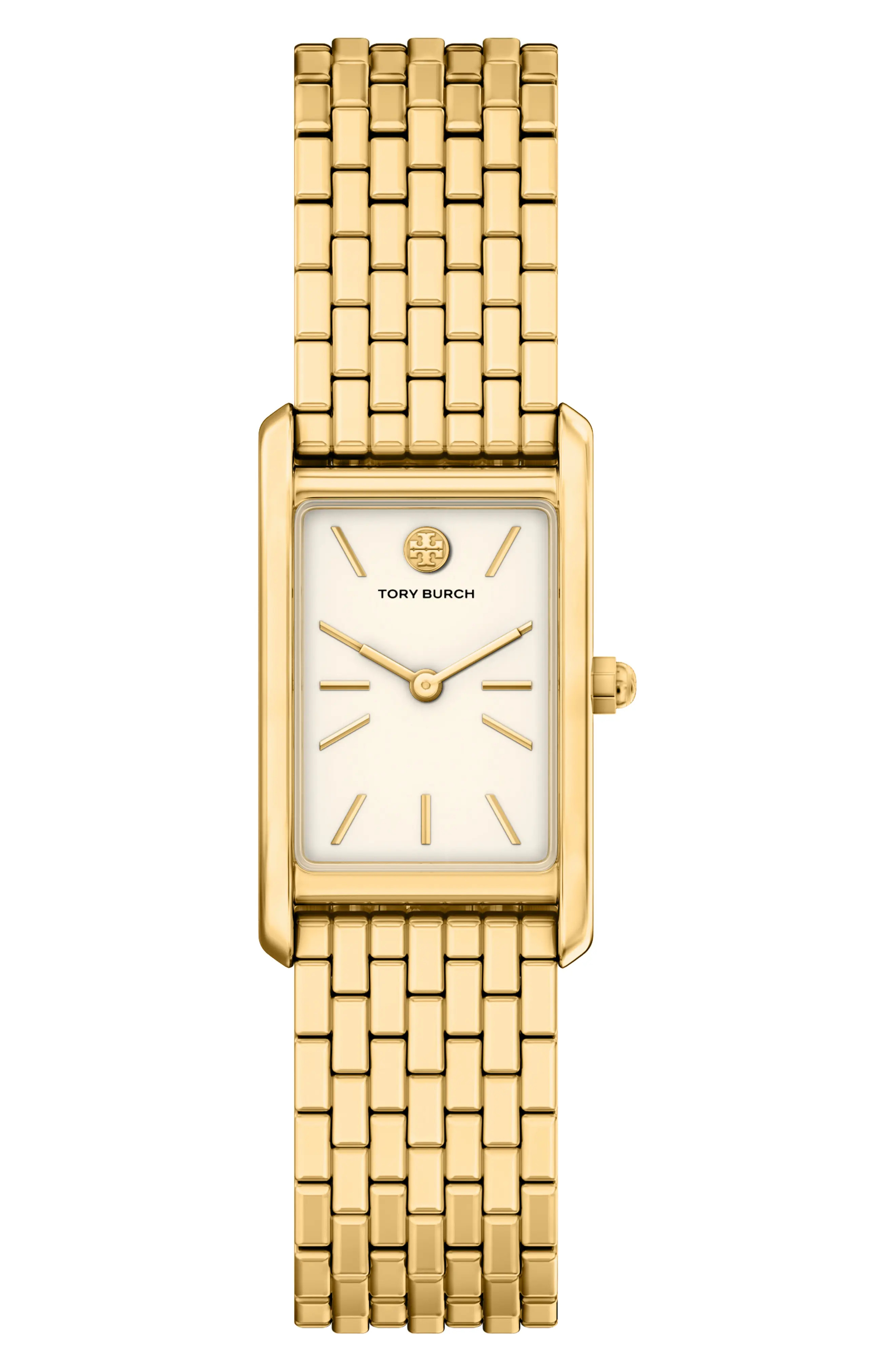 Tory Burch The Eleanor Slim Tank Bracelet Watch, 20mm x 34mm (Women) | Nordstrom | Nordstrom