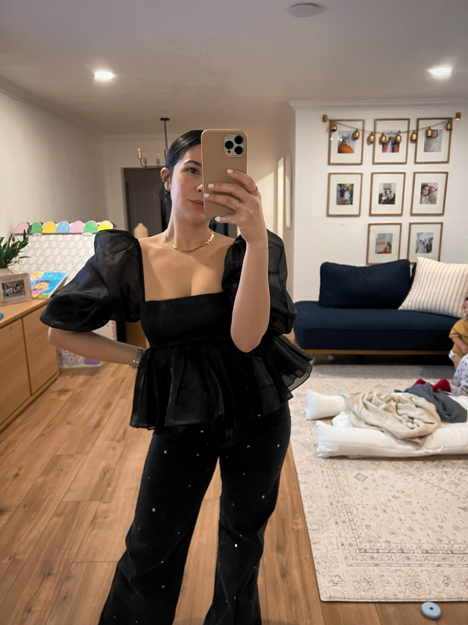 An LBD is a staple but so is an all black combo! 

#LTKStyleTip #LTKParties