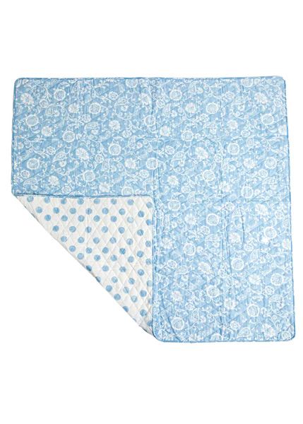 Gracie Petunia Polka Dot Baby Blanket | Julia Amory