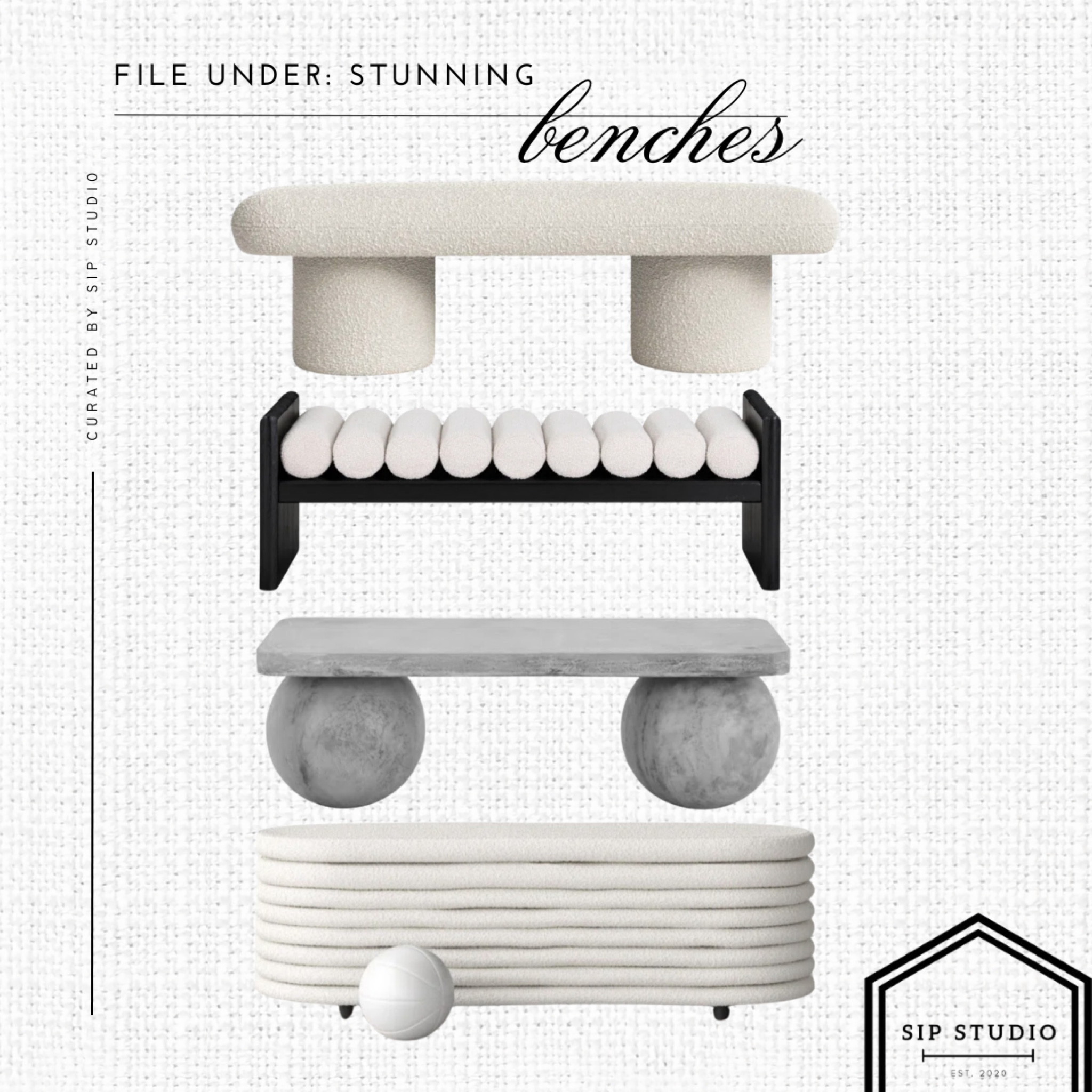 Benches I am loving ☁️✨

Home decor / bench / modern / neutral 

#LTKhome #LTKsalealert #LTKstyletip