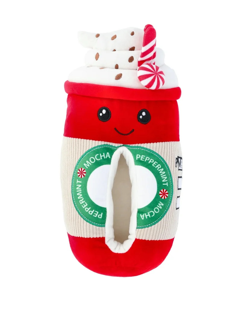Feetmoji Women's Peppermint Latte Slipper - Walmart.com | Walmart (US)