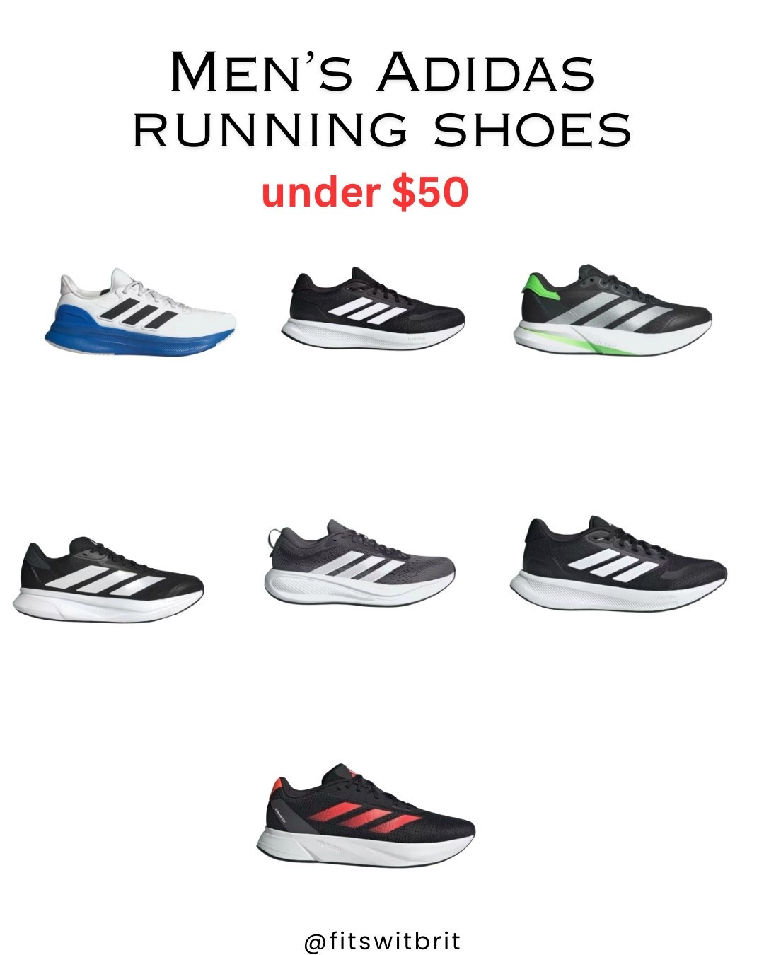 Men’s Adidas Running Shoes under $50  

#LTKfitnessgoals #LTKMens #LTKActive