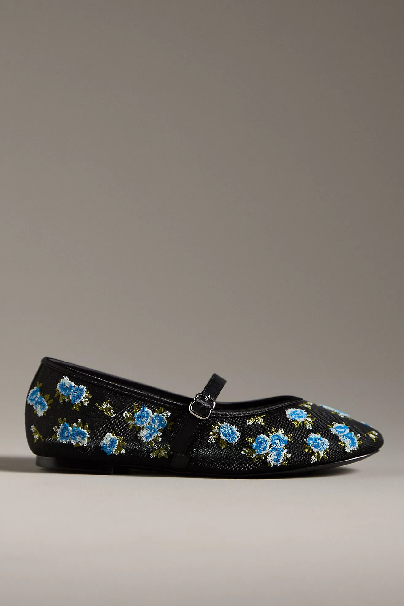 For Love & Lemons Evelyn Embroidered Ballet Flats | Anthropologie (US)