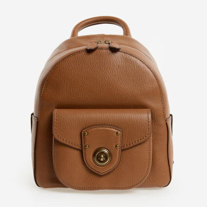 Brown Front Pocket Backpack | TK Maxx