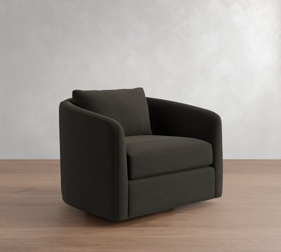 Remmy Swivel Chair | Pottery Barn (US)