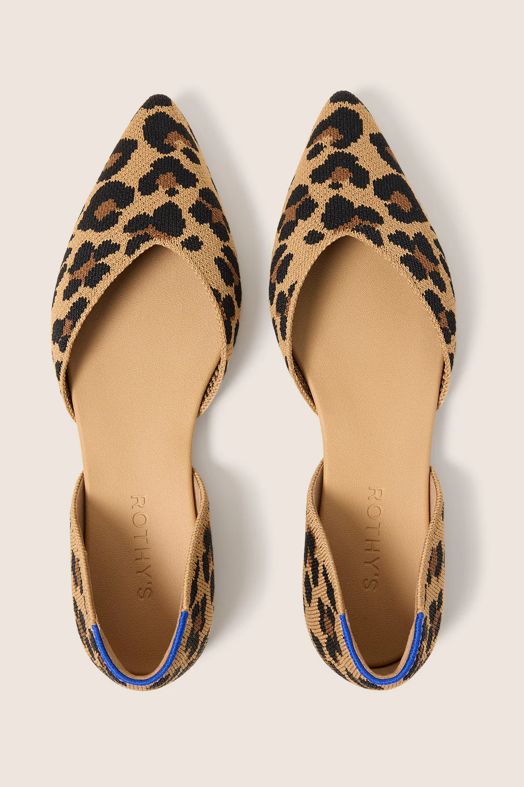 ROTHY`S Women's The D`Orsay Flat, Size 11, Tan | Evereve