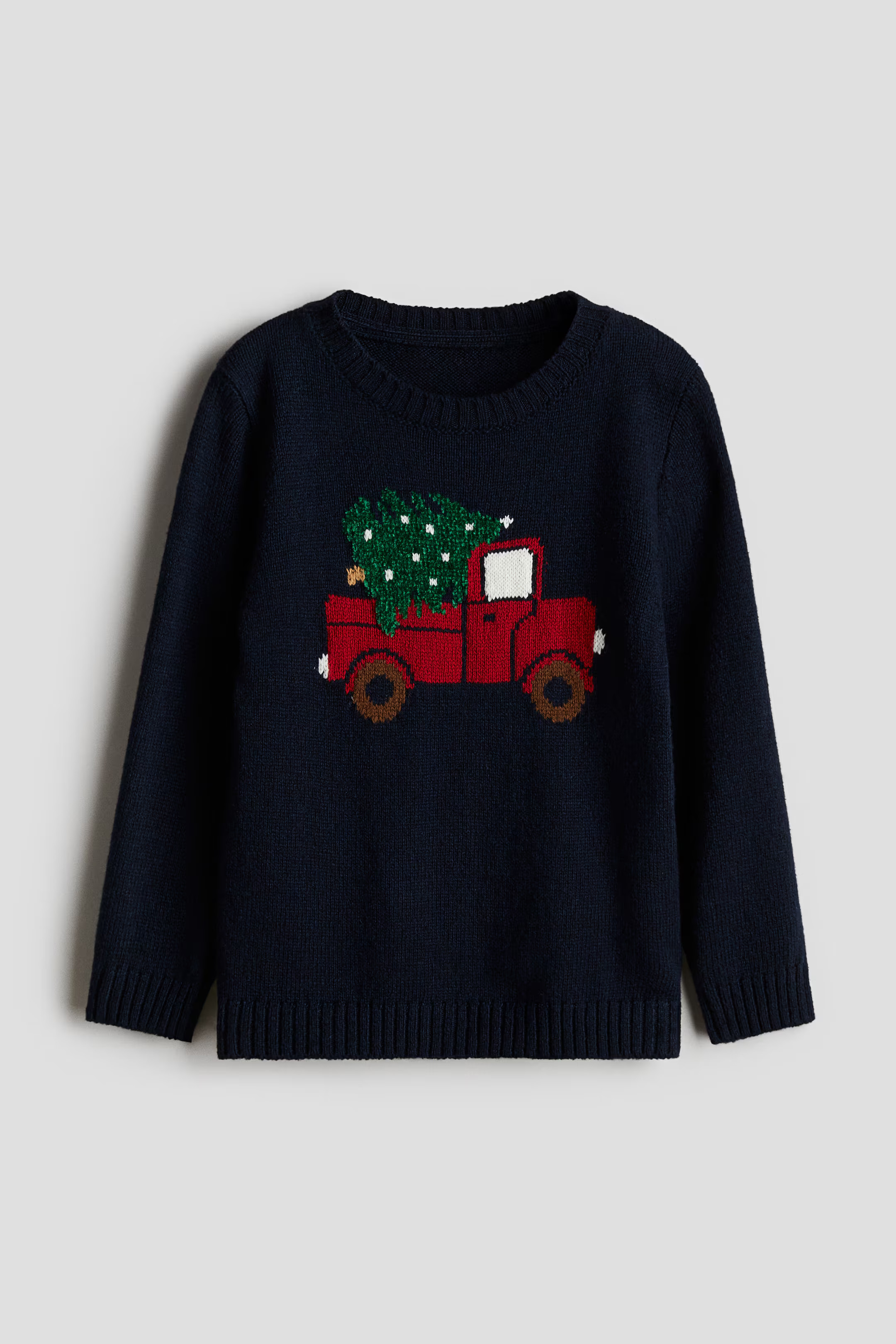 Jacquard-Knit Sweater | H&M (US + CA)