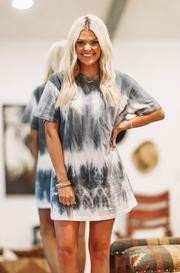 H-Town Dress - Blue Tie Dye | Hazel and Olive