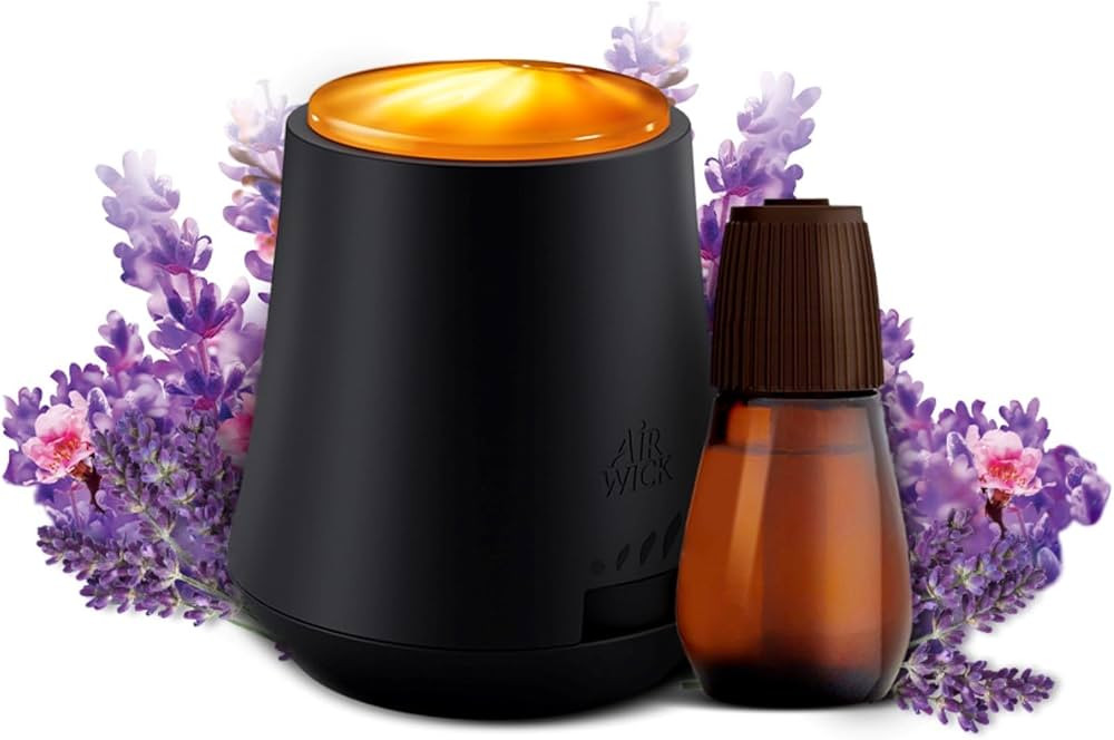 Air Wick Essential Mist Starter Kit, Diffuser + 1 Refill, Lavender and Almond Blossom, Air Freshe... | Amazon (US)