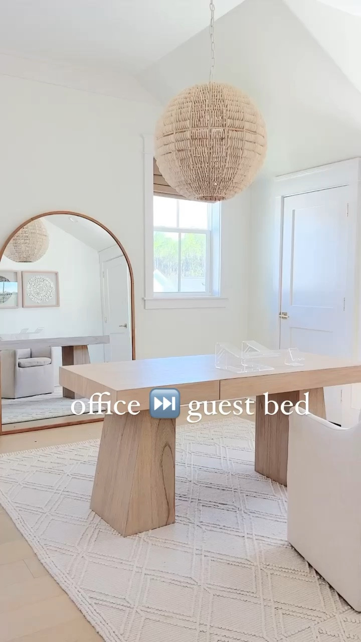 Home office to guest bedroom.  

#LTKHome #LTKSaleAlert #LTKStyleTip