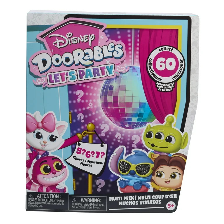 Disney Doorables Let’s Party Multi-Peek Series 14, Collectible 1.5 Inch Toy, Boys and Girls Toy... | Walmart (US)