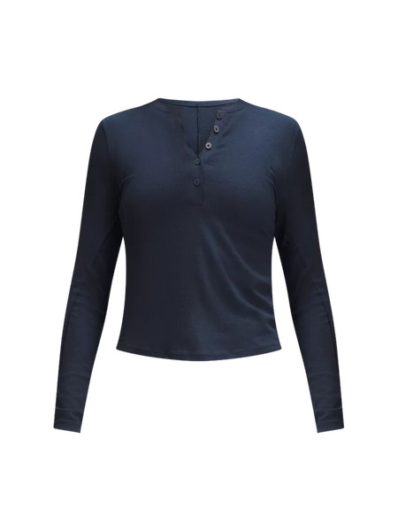 Hold Tight Long-Sleeve Henley | Women's Long Sleeve Shirts | lululemon | Lululemon (US)