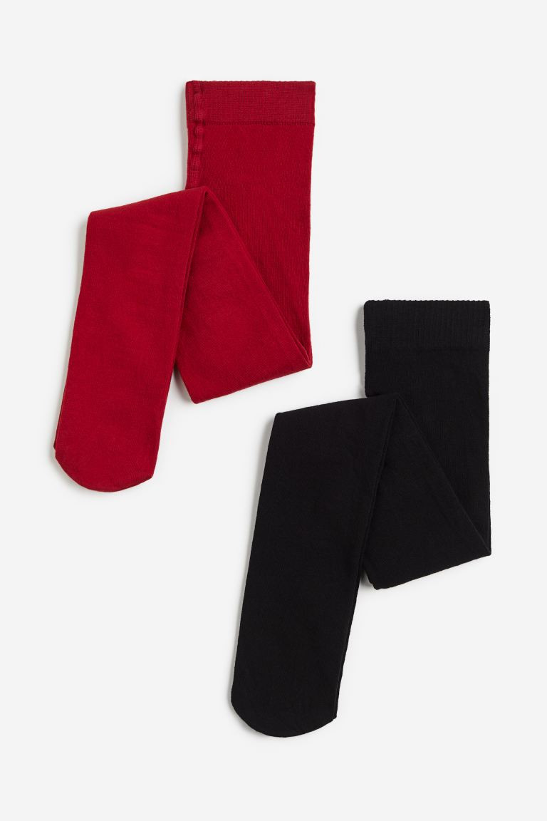 2-pack Fine-knit Tights | H&M (US + CA)