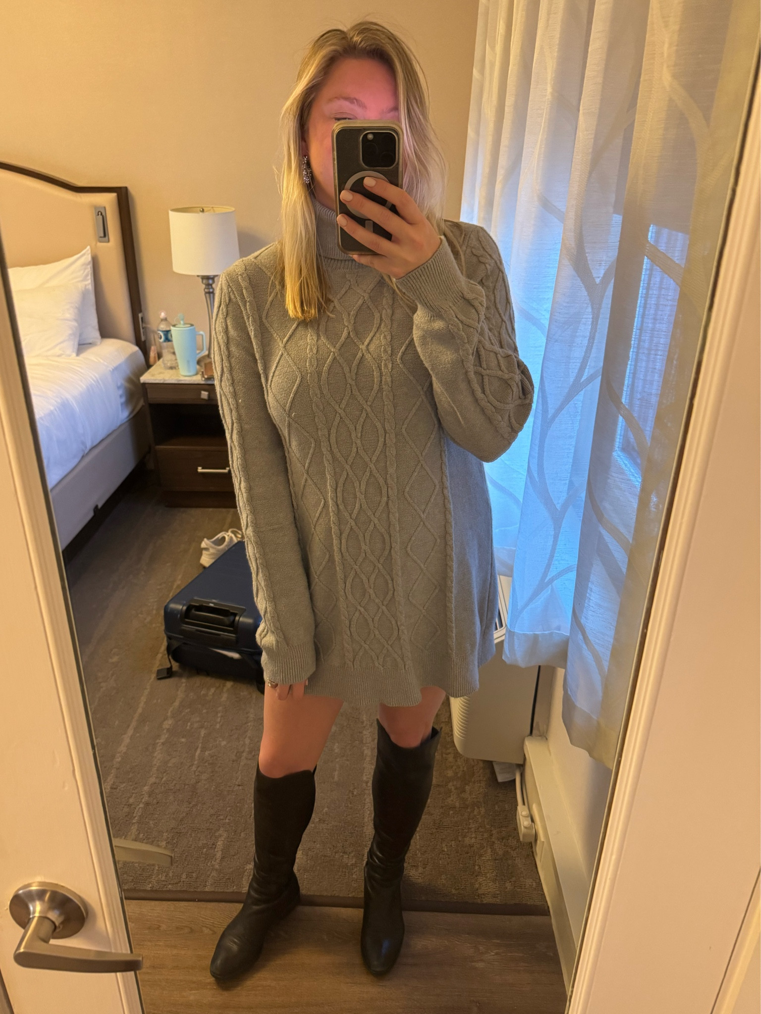 Last nights dinner outfit - show me your mumu sweater dress

#LTKSeasonal #LTKStyleTip