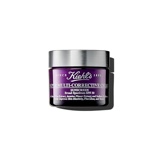 Kiehl's Super Multi-Corrective Cream SPF 30, Anti-aging Face Moisturizer for All Skin Types, UV S... | Amazon (US)