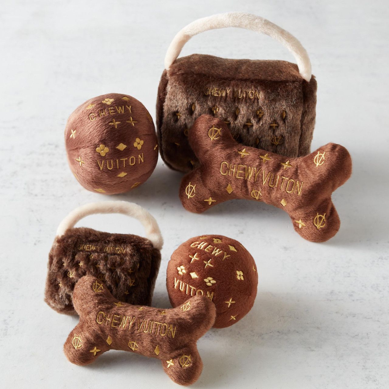 Chewy Vuiton Toy Set | Zgallerie | Z Gallerie