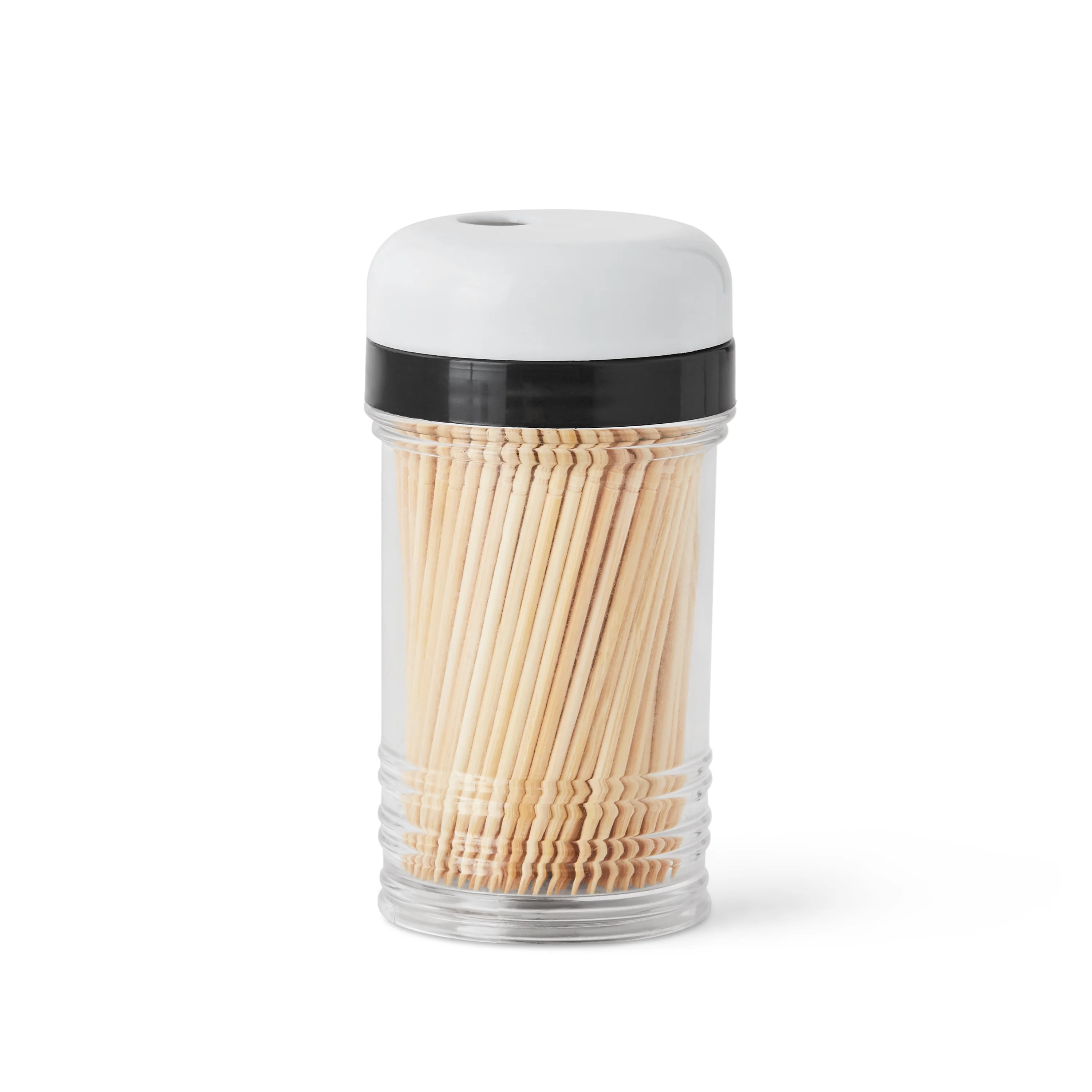Mainstays 200-Piece Wooden Toothpicks Bundle with Clear Plastic Container | Walmart (US)