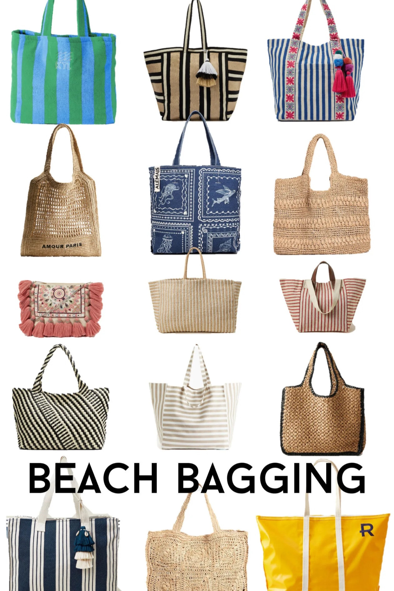 Find the beach bag that you want for your resort vacation. 

#LTKbag #LTKswimwear #LTKtravel