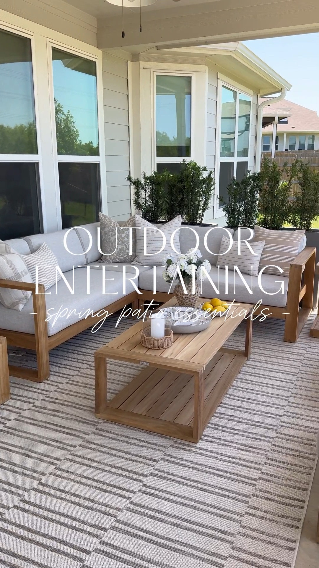 Spring Patio Refresh with @Wayfair #WayfairPartner ☀️🌴🏠

From patio sets to my favorite outdoor rugs, Wayfair is my top destination for shopping all things outdoors!

#Wayfair #AD

#wayfairfinds #patioseason #patioset
#outdoorrug #outdoordecor #springdecor #outdoordining #planterpots #garden #frontporch #patiorefresh

#LTKHome #LTKSaleAlert #LTKSeasonal