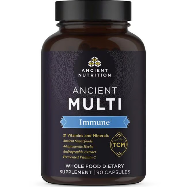 Ancient Nutrition Multi Immune Vitamin | 90 Caps | Swanson