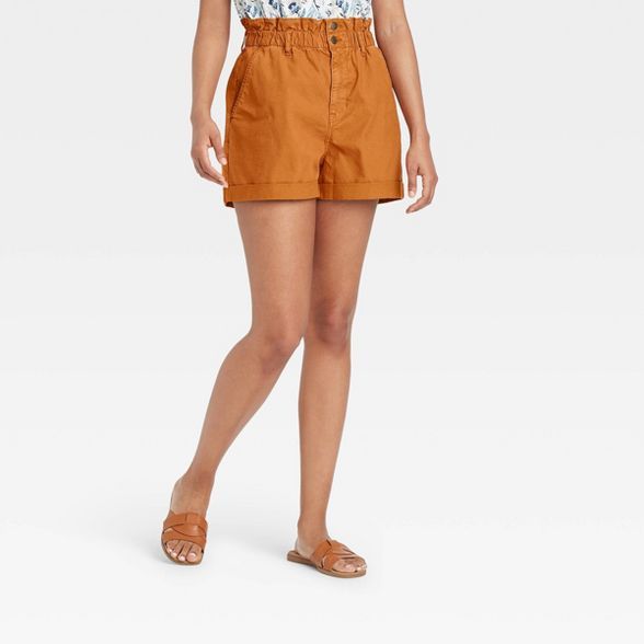 Women's High-Rise Jean Shorts - Universal Thread™ Tan | Target