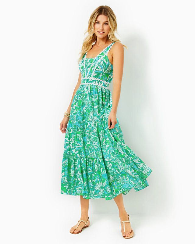 Pollie Midi Dress | Lilly Pulitzer