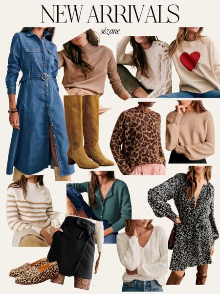 Sezane new arrivals 

#Fall #Style #Fashion #NewArrivals #SweaterWeather

#LTKSeasonal #LTKstyletip