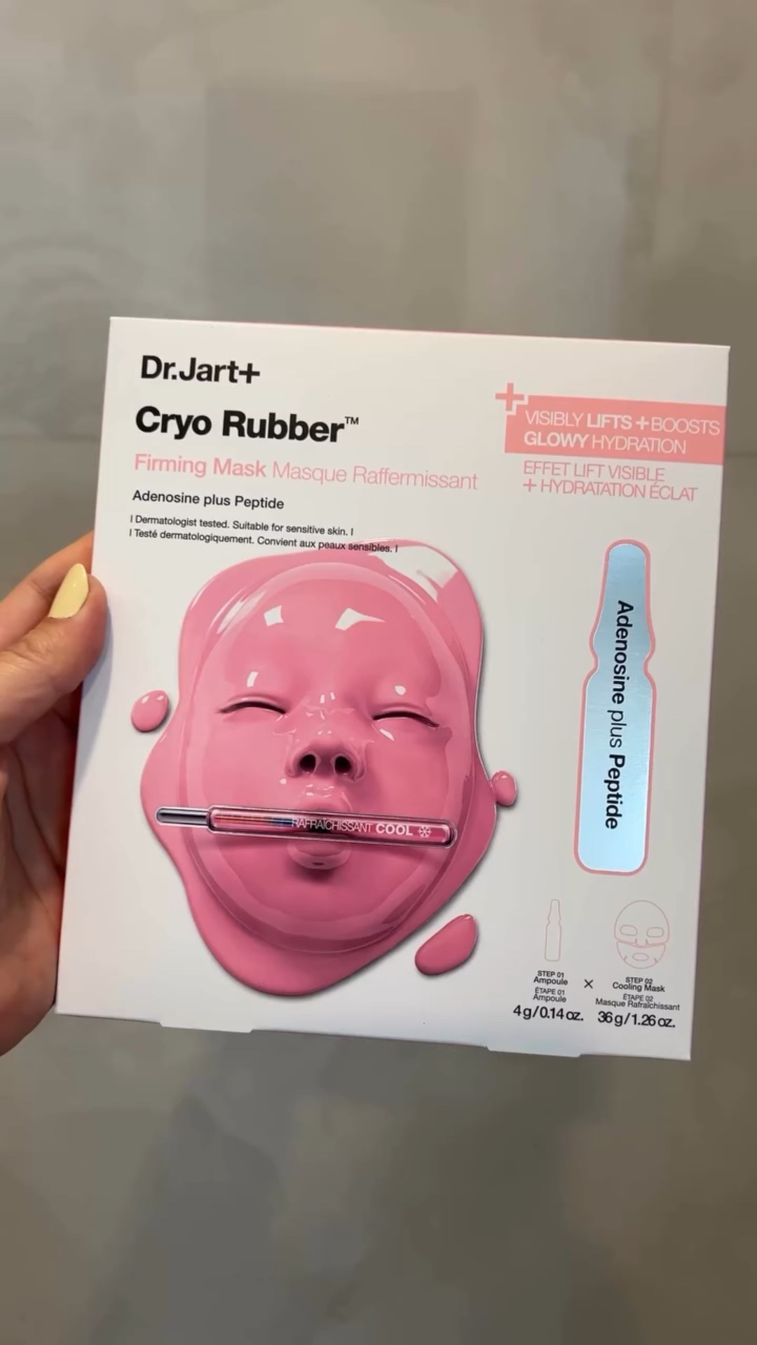 Great peptide mask otherwise for a weekly refresh. No residue left after 30 min. Easy to store and gift . 

What you guys think? @drjart #cryorubbermask 



#LTKValentine #LTKOver40 #LTKmomlife