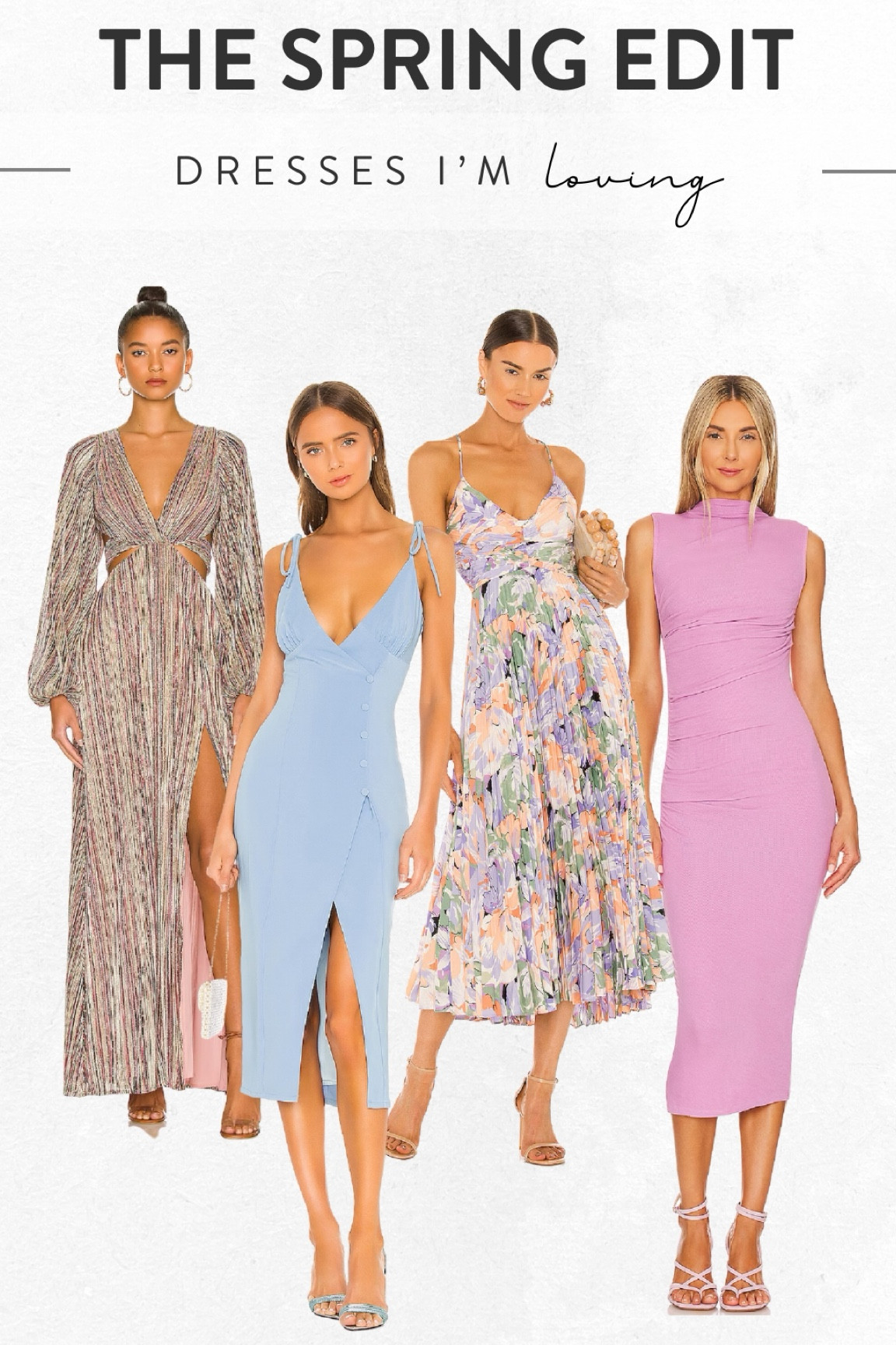 Loving these colors and patterns for spring! Perfect for a beach vacay or for a wedding guest dress! 

#LTKSeasonal #LTKstyletip #LTKfindsunder100