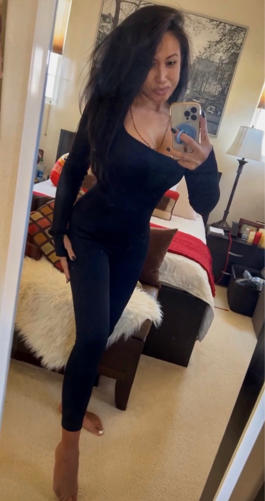 I’m 5’3” 128 lbs 32G (34DDD) and wearing the jumpsuit in a Med for more chest coverage. But a Small may have been an overall better fit. 

I love a versatile piece. Lounge around the house, workout at the gym, add a hoodie to run errands or add a belt and heels for a night out. 

#LTKfindsunder50 #LTKstyletip #LTKU