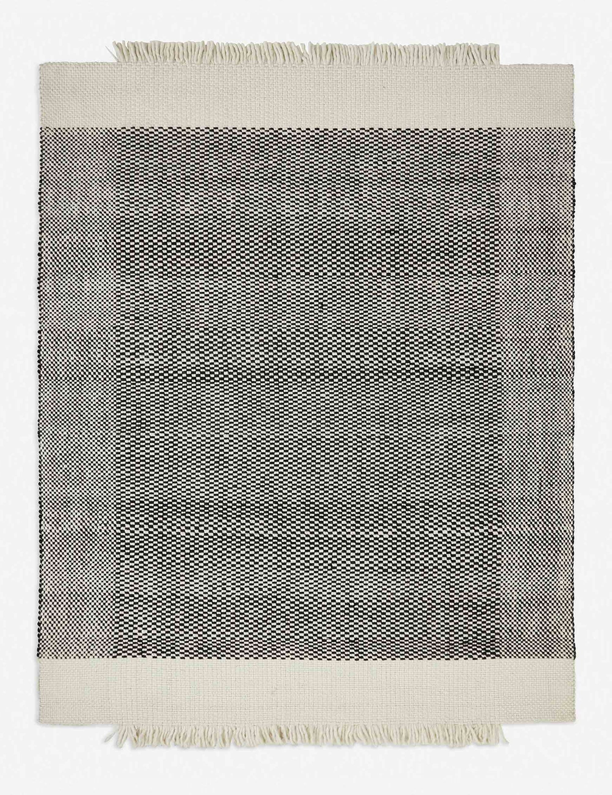Joelle Rug, Black | Lulu and Georgia 