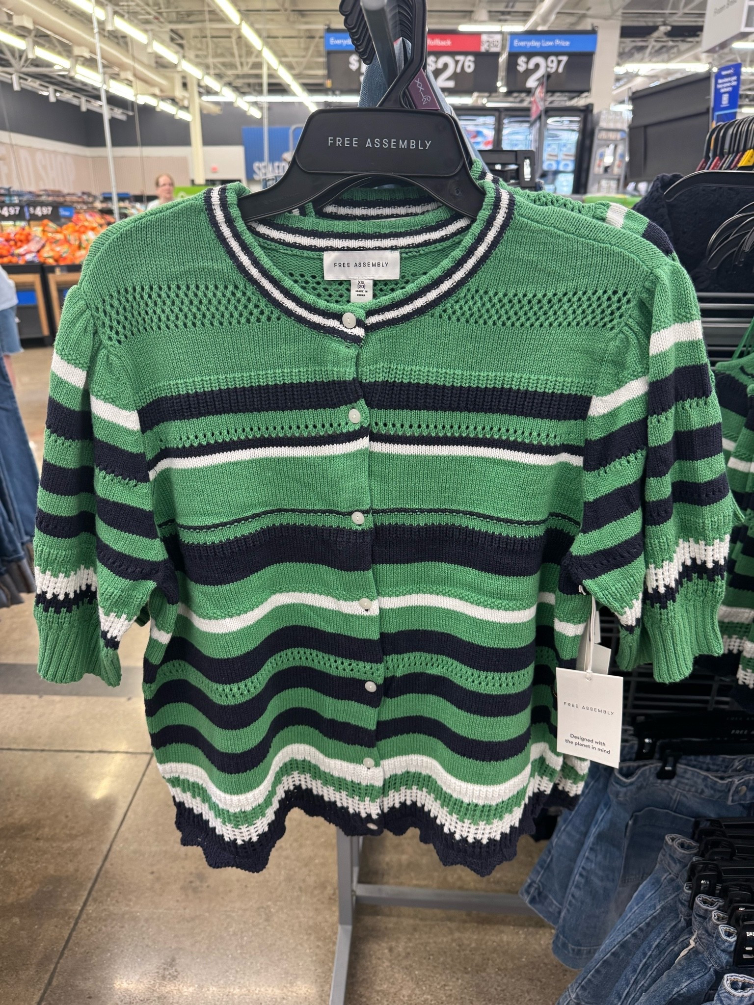 Walmart✨ workwear / vacation outfit 

Free Assembly Women's Textured Stripe Cardigan Sweater with Short Puff Sleeves, Lightweight, Sizes XS-XXL / Free Assembly Women's Textured Stitch Stripe Tank Top, Sizes XS-XXL

#LTKWorkwear #LTKOver40 #LTKTravel