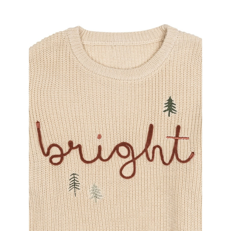 Modern Moments by Gerber Toddler Boy Sibling Matching Sweater, Sizes 12M-5T | Walmart (US)