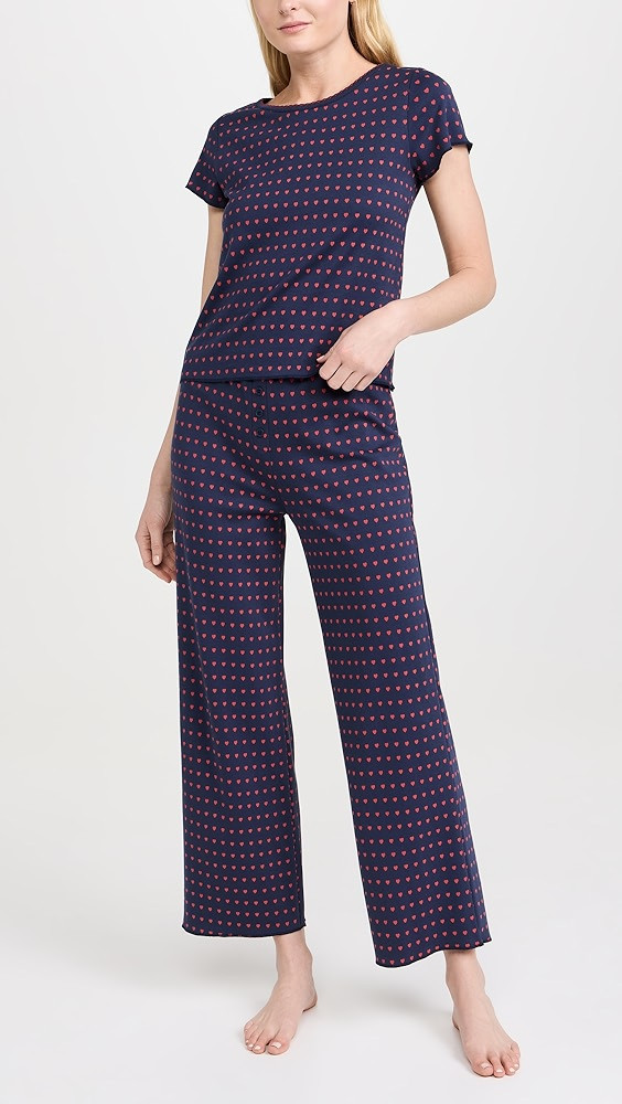 Cozyland by Morgan Lane Baby Jean Long PJ Set | Shopbop | Shopbop