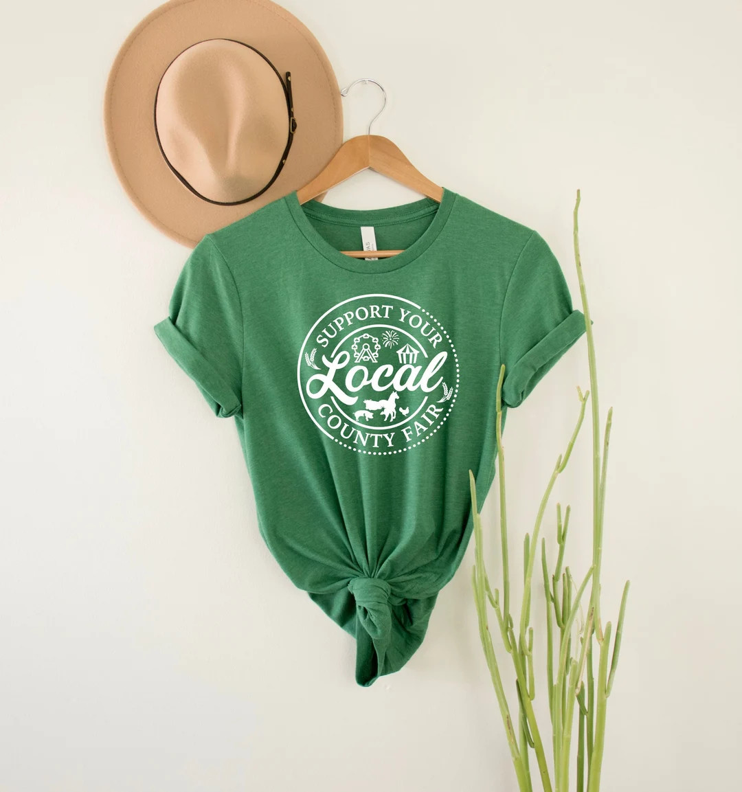 Support Your Local County Fair Unisex T-Shirt | Etsy (US)