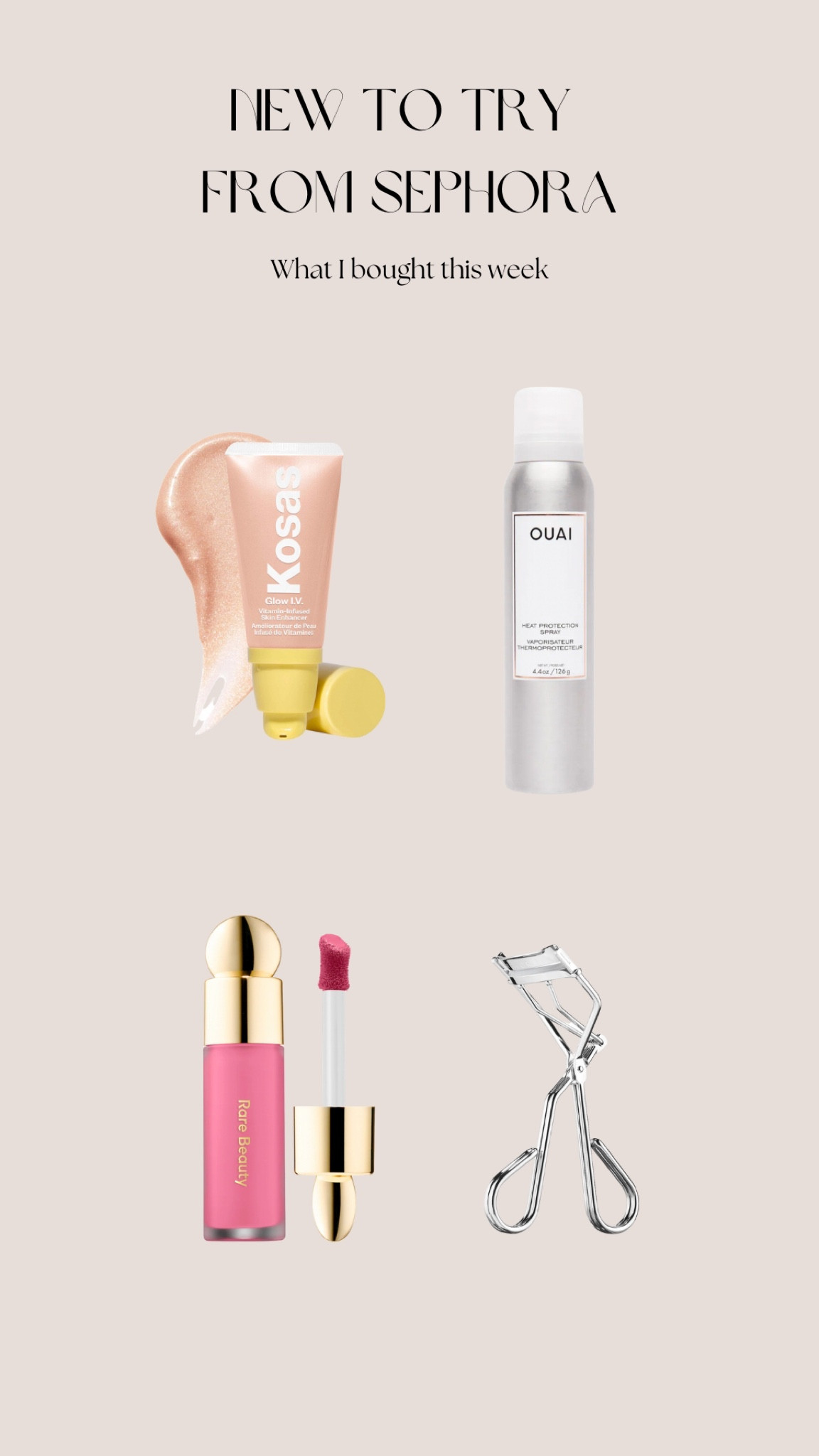 Sephora finds I bought this week and can’t wait to try 🥰🎉

#LTKbeauty #LTKunder50