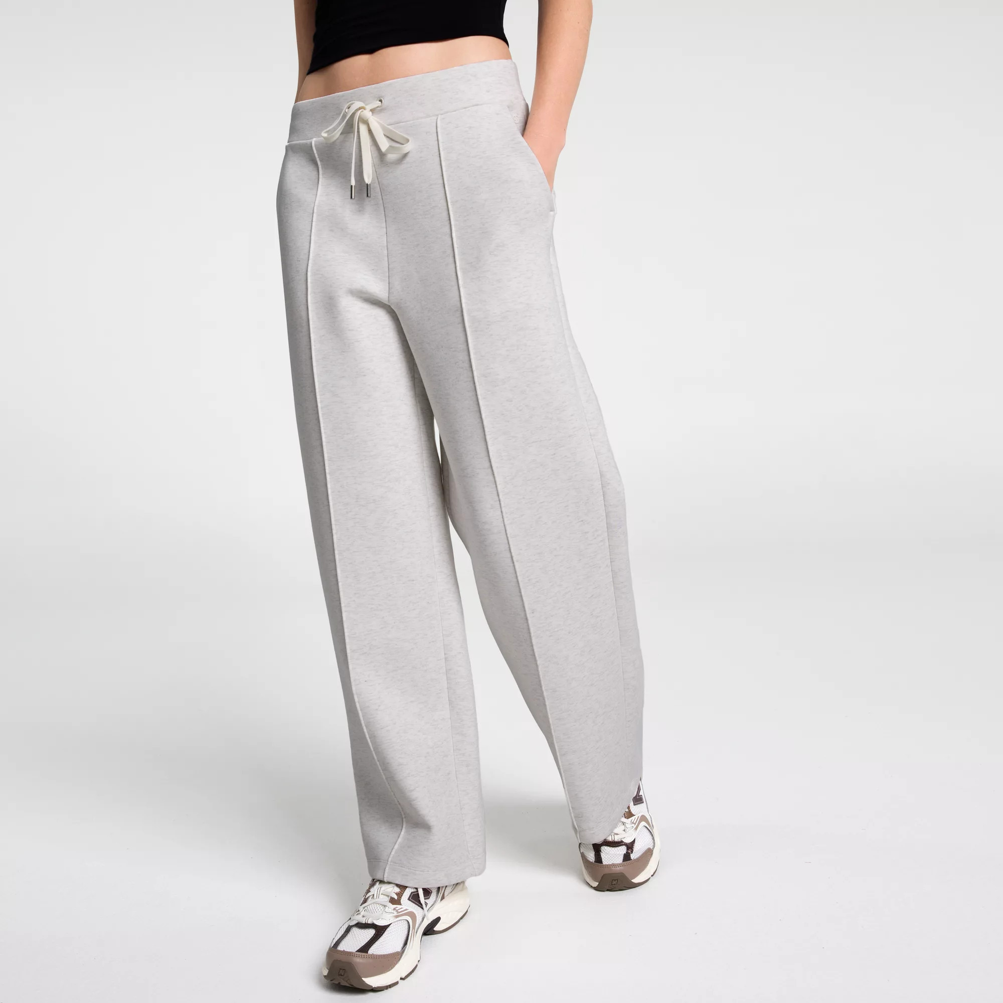 CALIA Women's Soft Scuba Wide Leg Pant, 3X, Cloud Cover Heather | DICK'S Sporting Goods